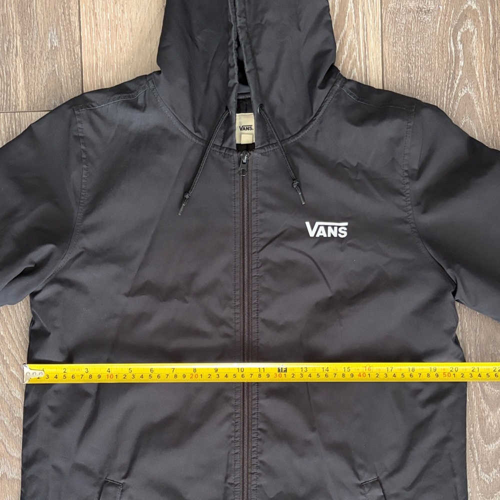 Vans Black Long Hooded Jacket - Picture 8 of 11